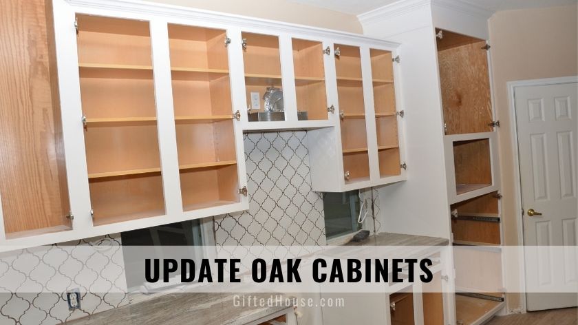 How To Update Oak Cabinets 5 Ways, How To Update Oak Cabinets