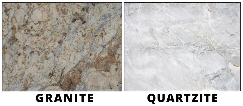 Granite vs Quartzite Texture